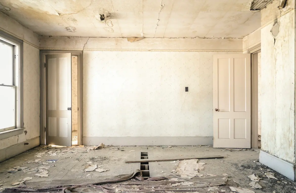 Waste disposal crew managing a cleanout project in Mayfield